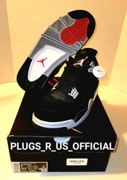 JORDAN 4 RETRO SE BLACK CANVAS 9M/10.5W