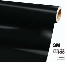 3m satin black vinyl