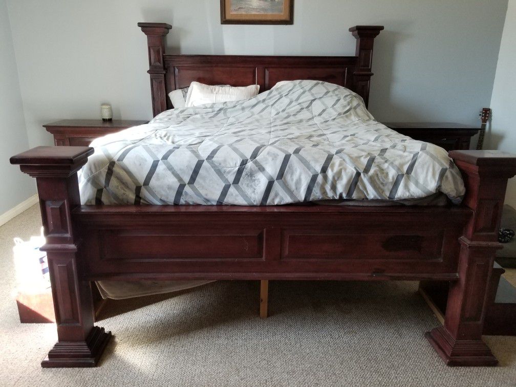 Cal King Bedroom Set. *Bed not for sale*