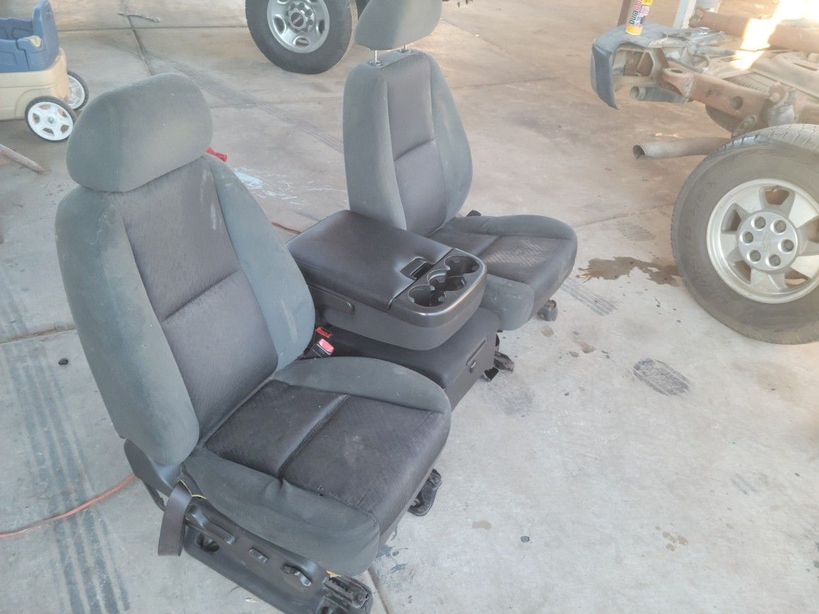 2007 Through 2013 Power Bucket Seats With Console