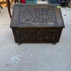 Antique Antique 19th Century Fireplace / Ash Box 