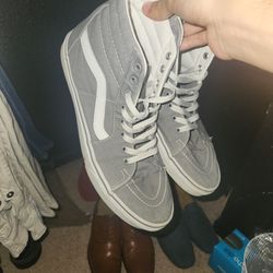 Grey High Top Vans
