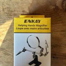 Helping hands magnifier