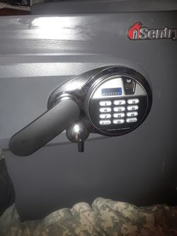 sentry Fire Safe w/fingerprint sensor new