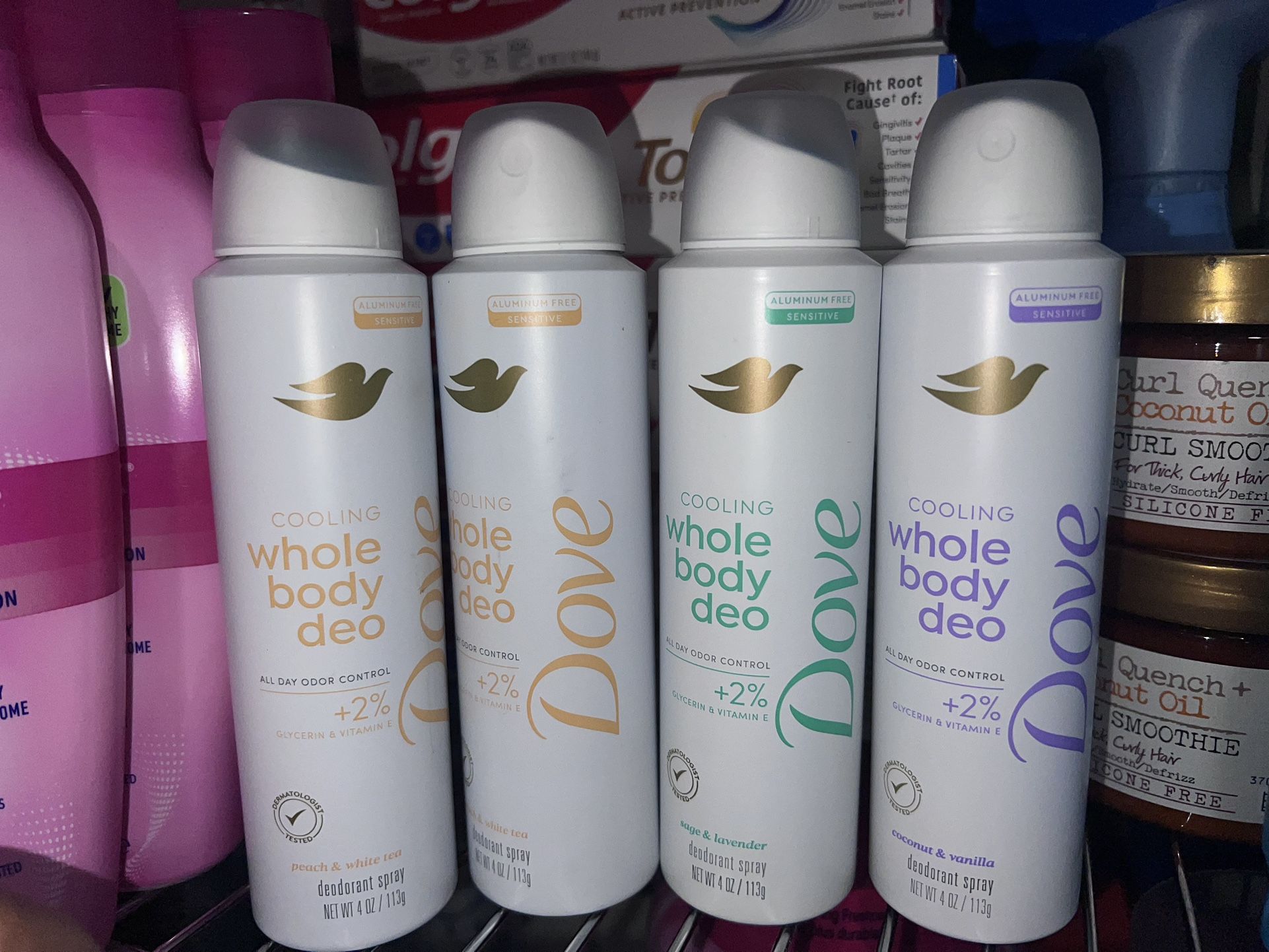 Dove whole body deo deodorant spray $6 Each ❤️ Cada Uno ❤️