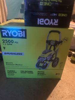 RYI Brushless Pressure Washer 2500 PSI 1.2 GPM