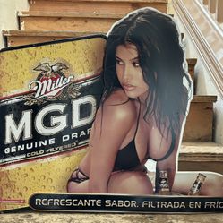 2003 Metal Miller Sign