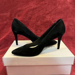 Chinese Laundry Black Suede 4in. Heels