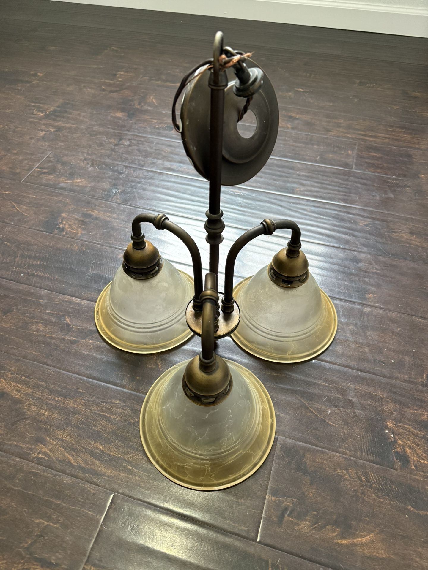 Elegant 3 Light Pendant Light Fixture Ceiling Mounted