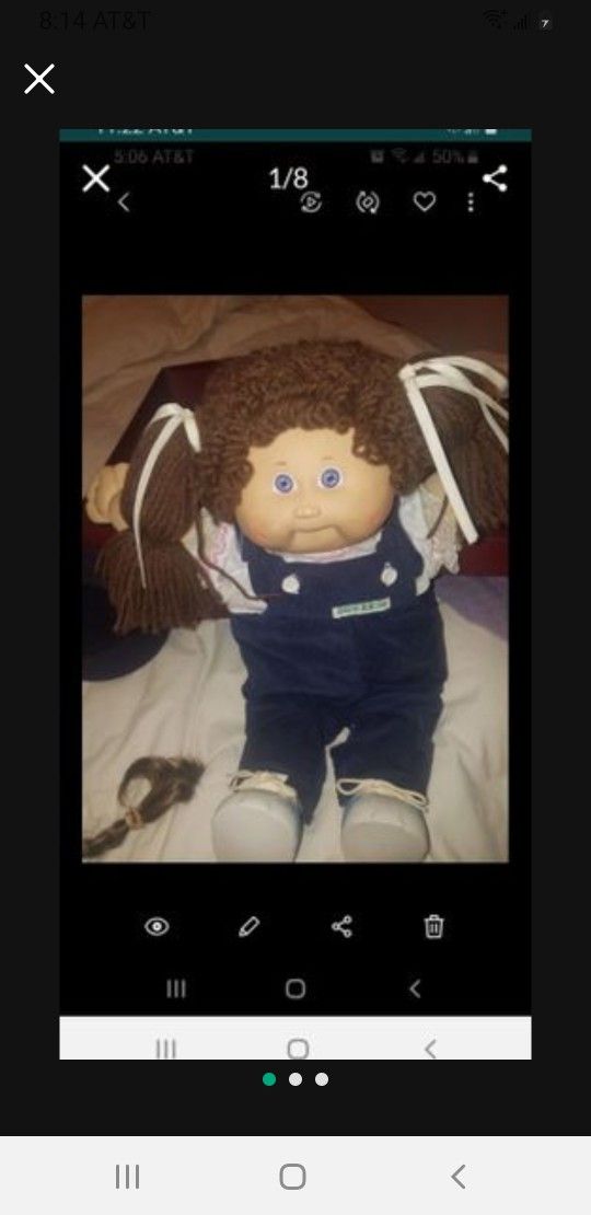 Cabbage Patch Doll Original Signed Original Owner $300 Takes Her Hollywood Ocean Pick Up Cash Zelle Perfect Condition