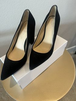 Nine West suede Heels 7 1/2