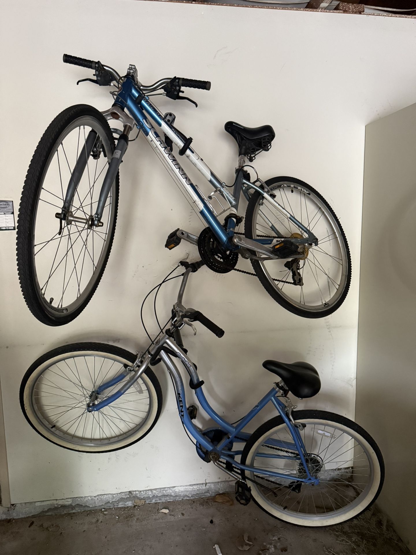 Beach Cruiser And Schwinn Mountain Bike