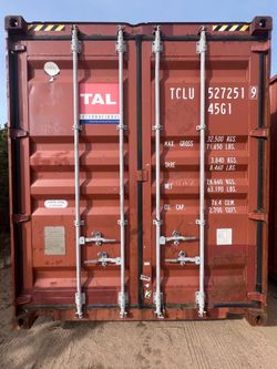 Storage shipping containers