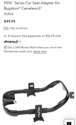 Nuna Pipa Stroller Adapter