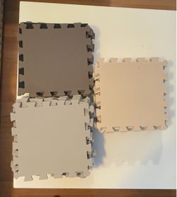 Interlocking Foam Floor Tiles Mixed Colors