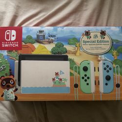 Nintendo Switch Animal Crossing Edition
