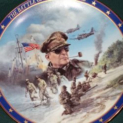 BRADFORD EXCHANGE WWII: THE BATTLE OF PHILIPPINES PLATE