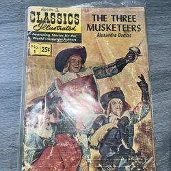 Classics Illustrated No. 1 - The Three Musketeers