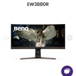 BenQ New Monitor. Displayed Only. 38 Inch Curved