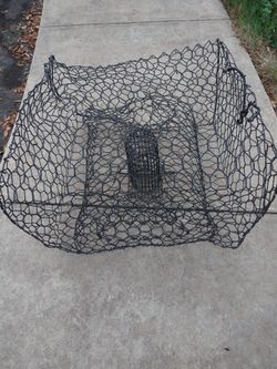Wire Crab Trap Fishing Cage