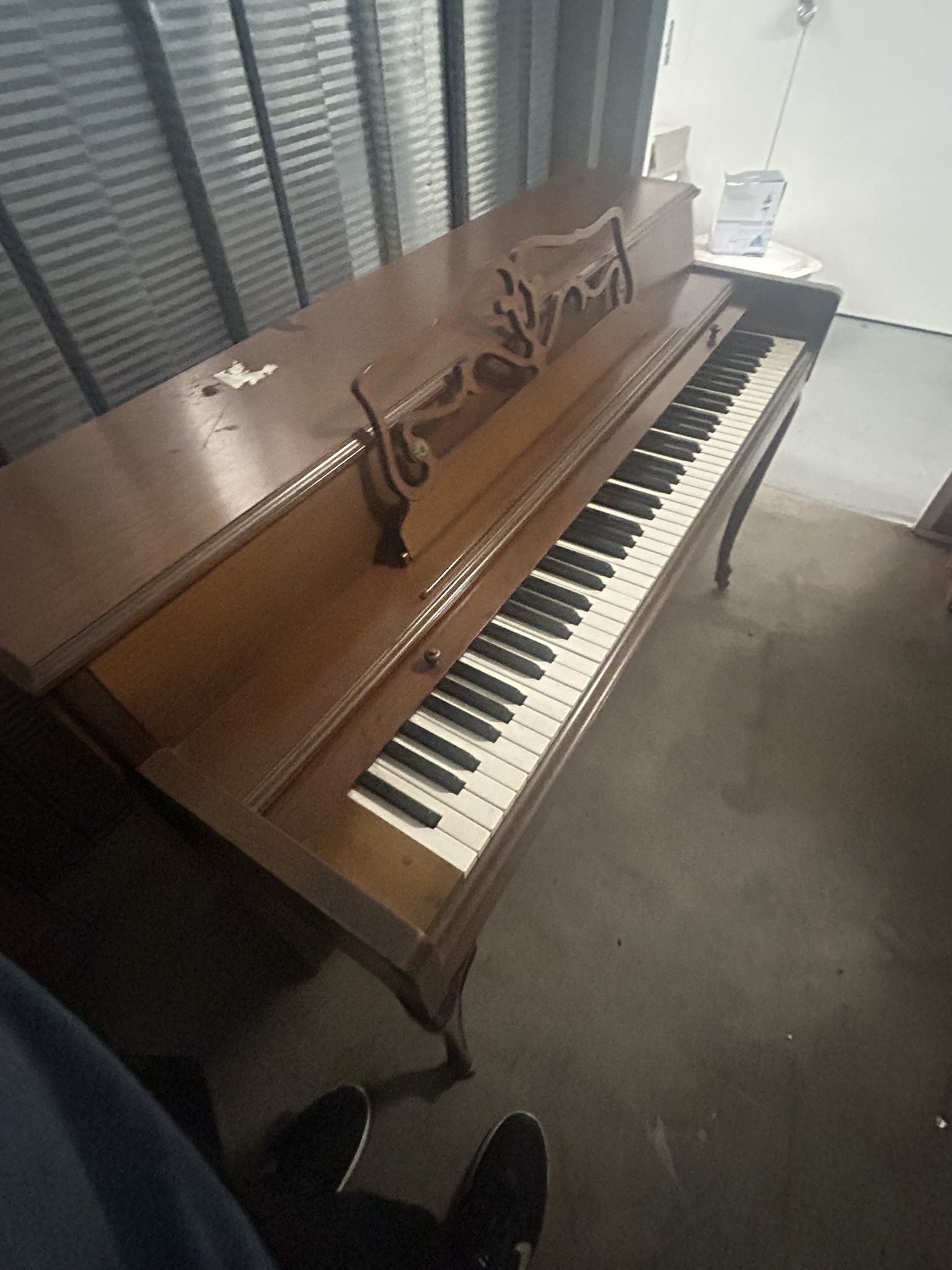 Melville Clark Upright Piano + Bench – Great Deal!