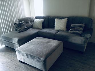 Chaise Sofa With Extra Chaise