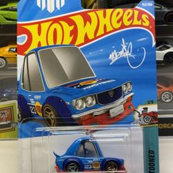 🇯🇵 HOT WHEELS 2025 - TOONED 142/250 - MAD MIKE MAZDA RX-3 - 1:64