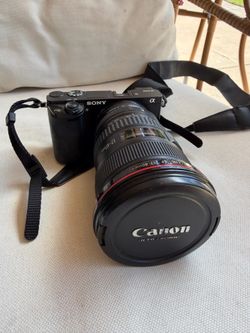 Sony a6000 w/ Canon 17-40mm Lens