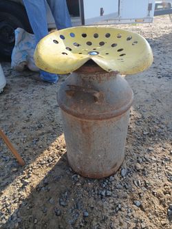 Milk Can Seat