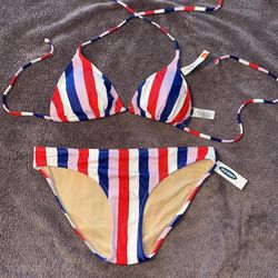 Old Navy Striped Bikini