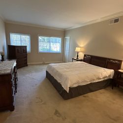 Bedroom Set, Mid Century/Vintage, King Size, Benck Fine furniture 