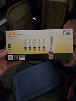Brand New Pack Of 60 Watt Dimmable LED Light Bulbs. "CHECK OUT MY PAGE FOR MORE DEALS "