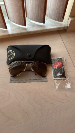 Authentic Ray-Ban Aviator Sunglasses