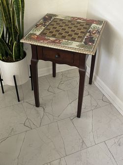 Table With Chess Board