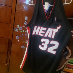 Miami Heat Official Mitchell and Ness Jersey