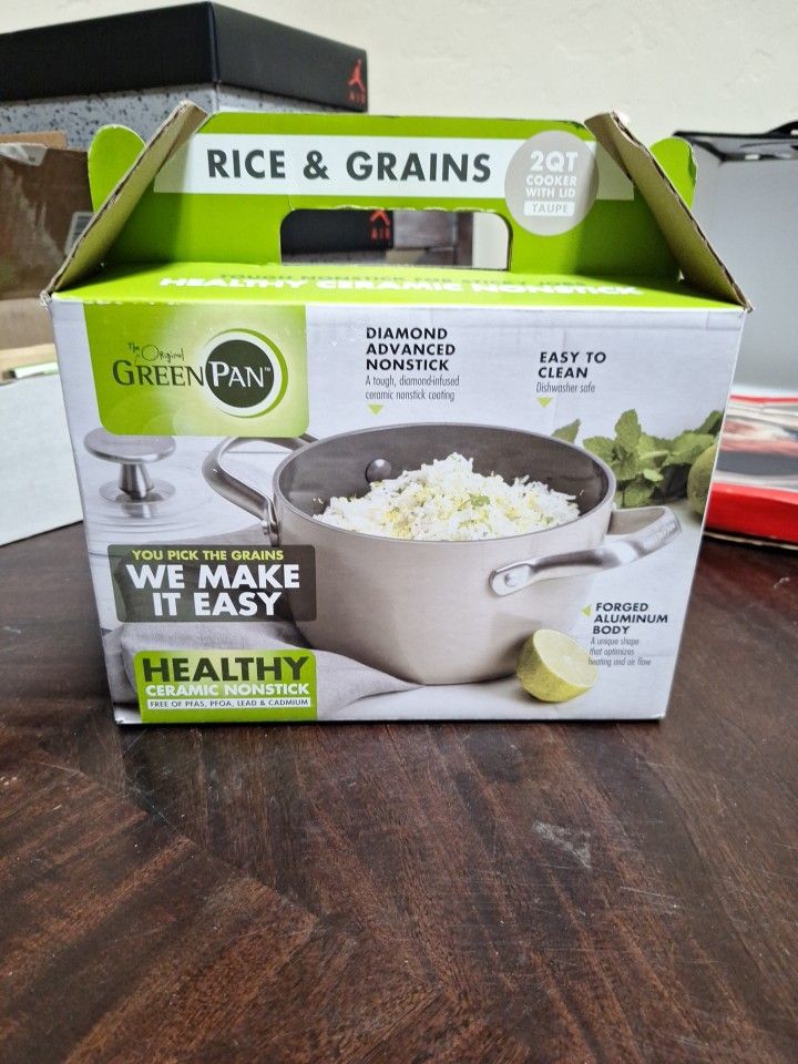 The Original Green Pan Rice Pot