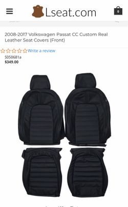 VW VOLKSWAGEN CC FACTORY SEAT COVER