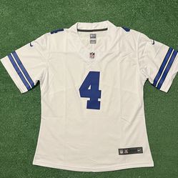 Dallas Cowboys Dak Prescott White Jersey