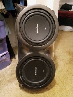 Rockford Fosgate Speakers And Box