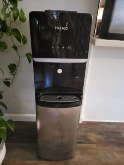 Primo Water Dispenser – Black & Stainless Steel