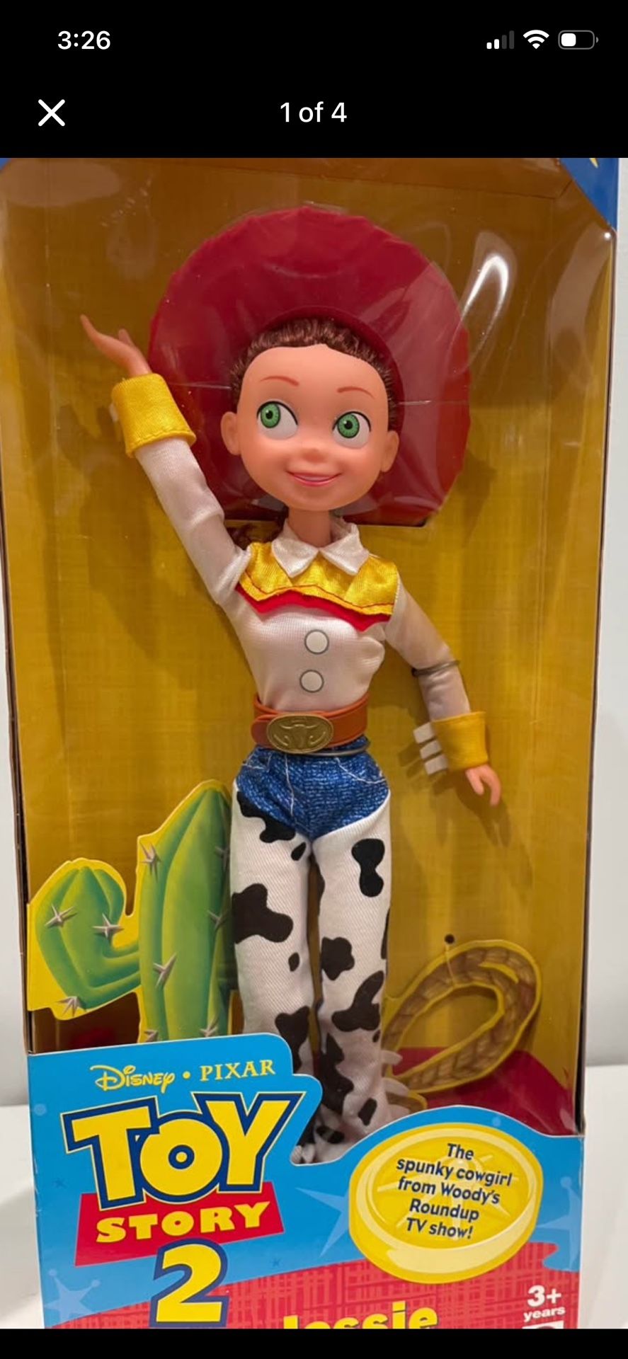 Vintage Jesse Toy Story 2 Mattel Brand