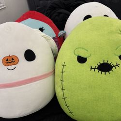 Nightmare Before Christmas Squshmallows 20’ Set 