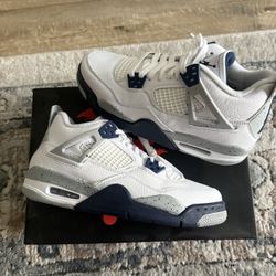 Jordan 4 Retro Gs Midnight Navy