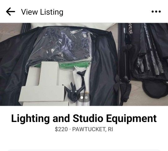 Lighting and Studio Equipment 