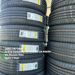 225/65R17 Goodyear Assurance Finnesse New Set of Tires Installed and Balanced Set de Llantas Nuevas Instaladas y Balanceadas