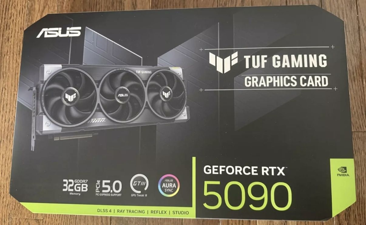 ASUS TUF OC Gaming GeForce RTX 5090 32GB GDDR7 Graphics Card