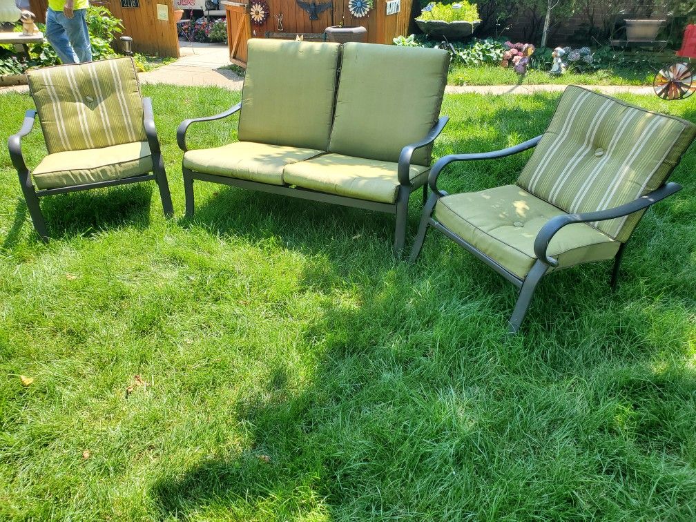 3 Piece Patio Furniture Set
