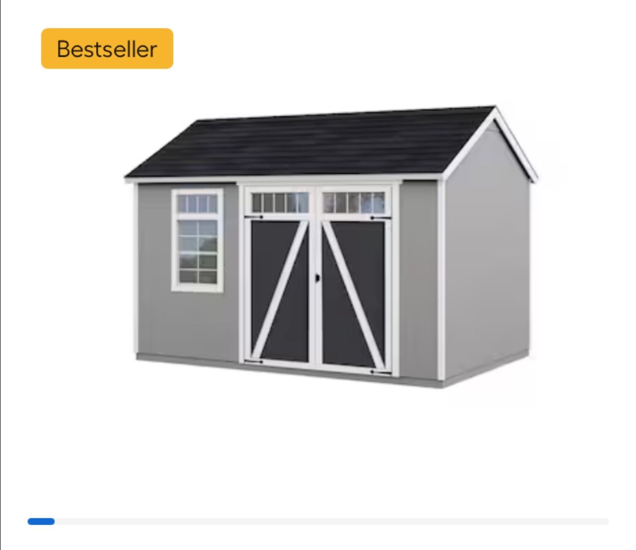 12 Ft x 8ft Wooden Storage Shed Floor Included