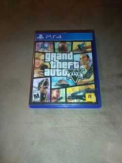 Grand Theft Auto 5 GTAV PlayStation 4 PS4