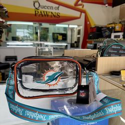 NFL Dolphins Clear Bag
